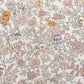 Cotton Kobayashi Cats & Flowers Japanese Broadcloth Fabric Soft Lavender and Soft Blue