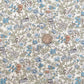 Cotton Kobayashi Cats & Flowers Japanese Broadcloth Fabric Soft Lavender and Soft Blue