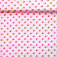 Freckles & Lollie Masie's Garden Floral Trellis Pink Rose fabric