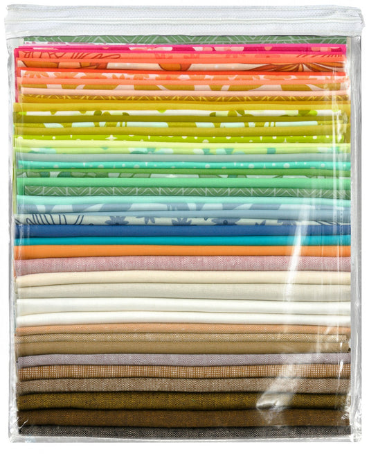 Rainbow Rainforest Quilt Kit Robert Kaufman Fabrics KITP-2154-64 Pattern by Elizabeth Hartman