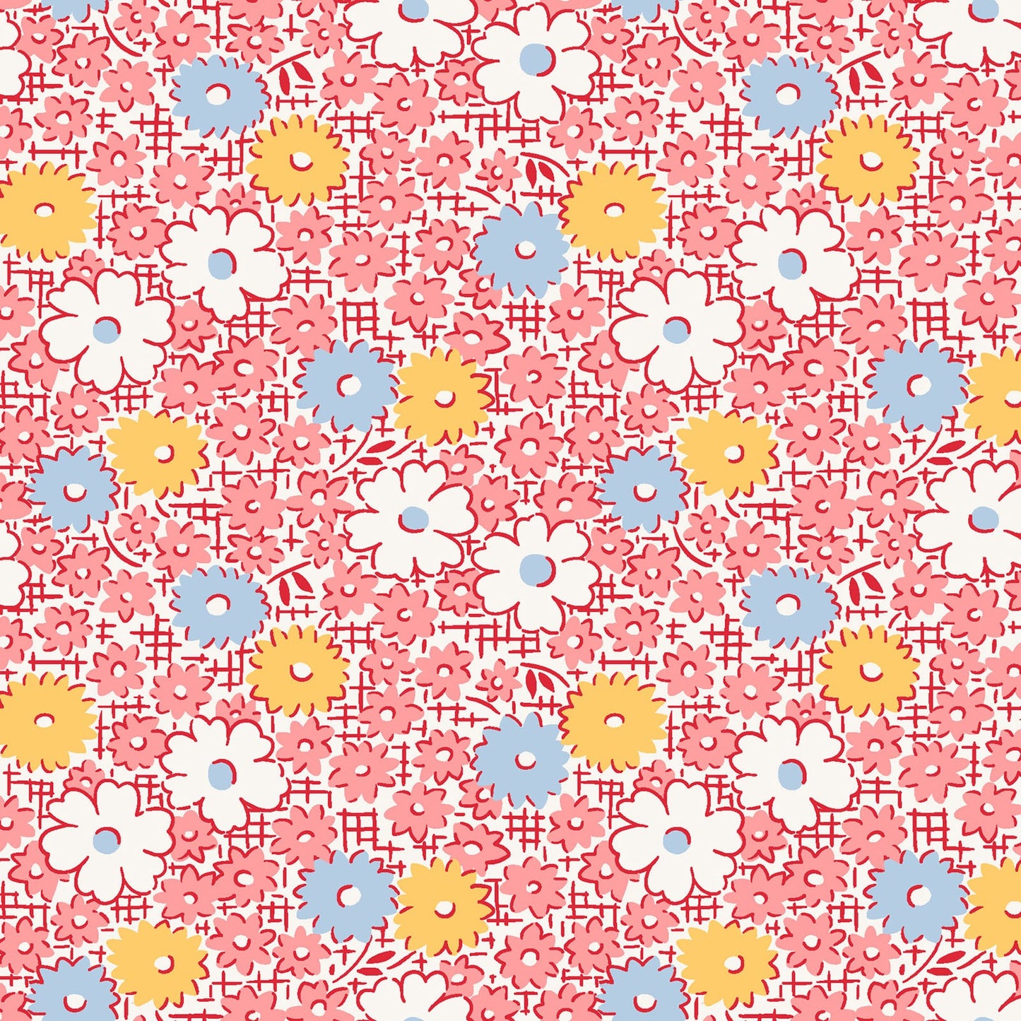 Maywood Studio Dilly Dally Floral Fabric