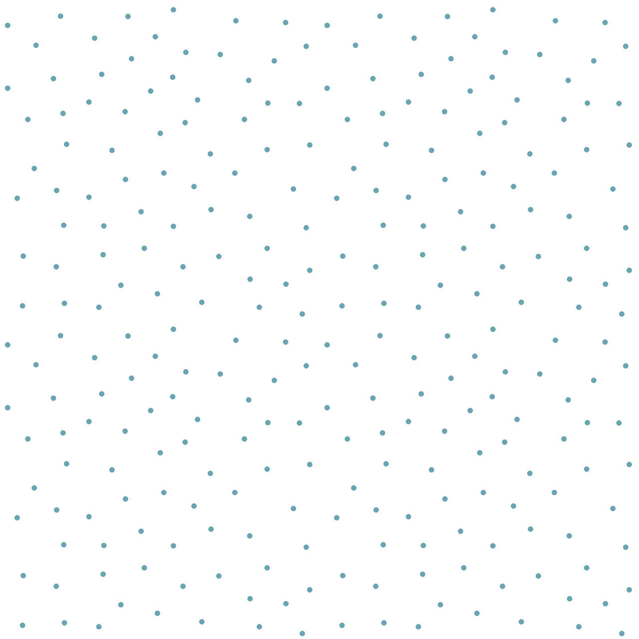 Maywood Kimberbell Basics Tiny Dots White/Teal Quilting Fabric