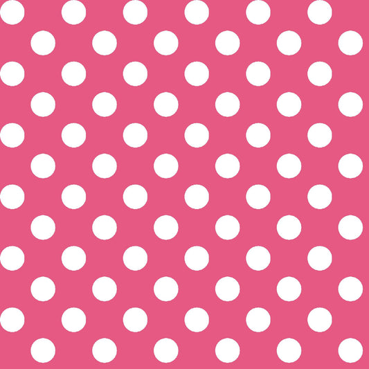 Kimberbell Basics Dots Pink Fabric Maywood Studio