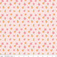 Riley Blake Summer Skies and Fireflies Raspberries Pink Quilting Fabric