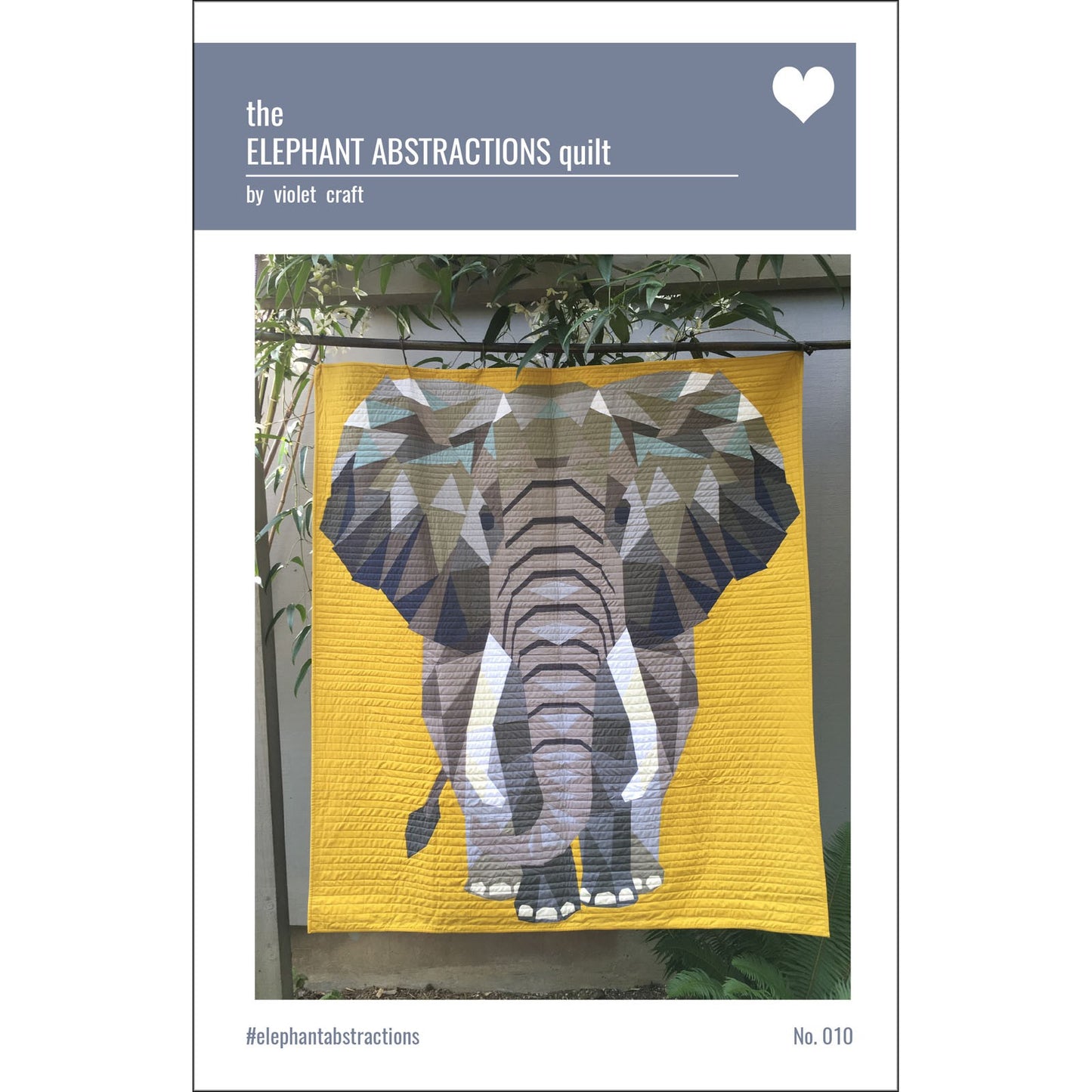 The Elephant Abstractions Quilt Kit