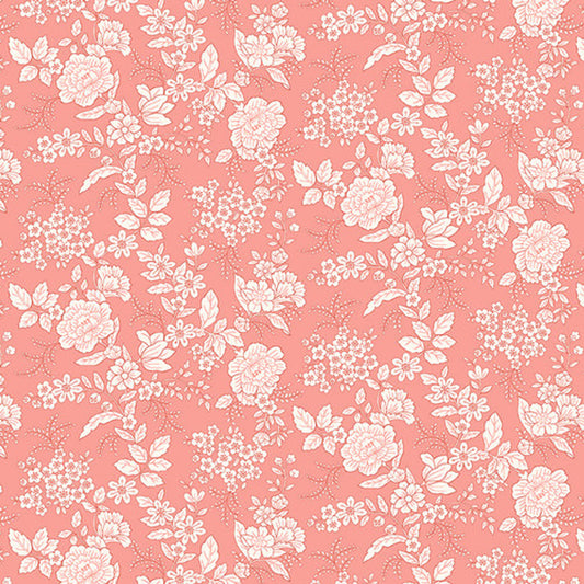 Henry Glass Tranquility by Kim Diehl Floral Fabric