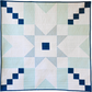 Super Star Baby Quilt Kit - Blue