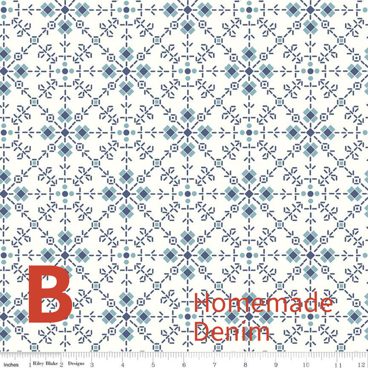 Super Star Baby Quilt Kit - Gingham Boy Quilt 36" x 36"