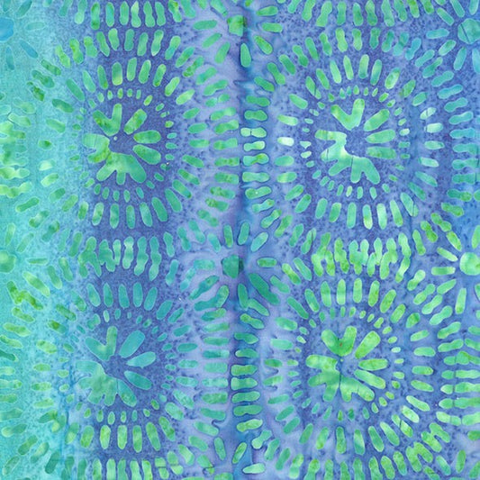 Batik Tiki Dots Lavender Michael Miller Fabrics Baja Batiks BT9182