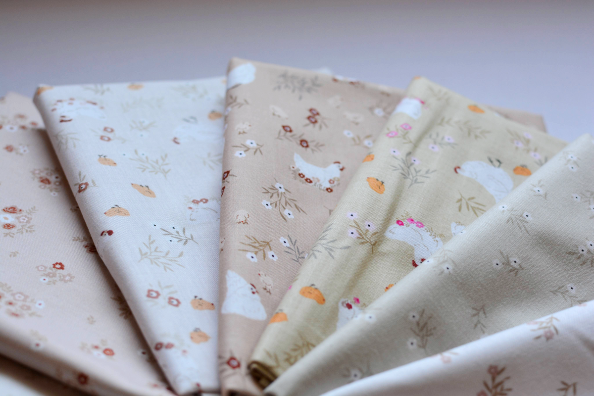 Poppie Cotton Primrose and Parsley Fat Quarter Bundle Set
