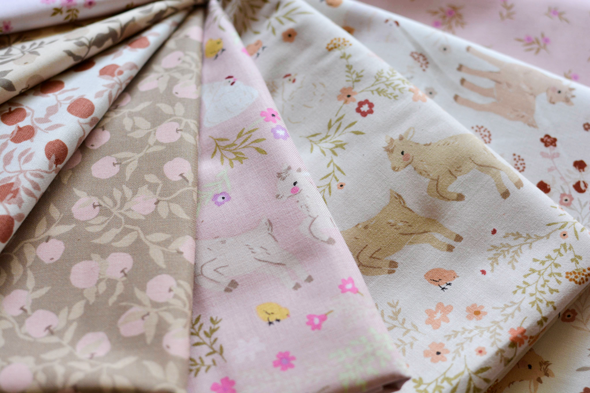 Poppie Cotton Primrose and Parsley Fat Quarter Bundle Set